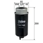 VALEO  Kütusefilter 728720