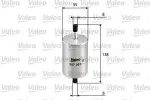VALEO Kütusefilter 587002