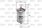 VALEO Kütusefilter 587006