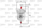 VALEO Kütusefilter 587012