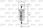VALEO  Kütusefilter 587027