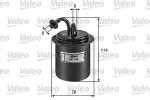 VALEO Kütusefilter 587039