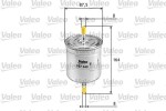 VALEO Kütusefilter 587040