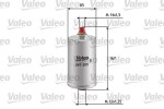 VALEO Kütusefilter 587205