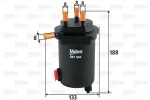 VALEO Kütusefilter 587504