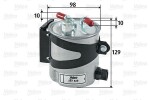 VALEO  Kütusefilter 587528