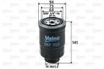 VALEO  Kütusefilter 587702