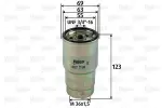 VALEO  Kütusefilter 587710
