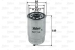 VALEO Kütusefilter 587715
