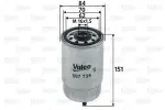 VALEO  Kütusefilter 587735