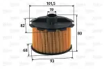 VALEO  Kütusefilter 587905