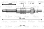 VALEO Hõõgküünal 11V 345100