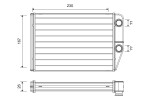 VALEO Salongi radiaator / soojusvaheti 811514