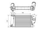 VALEO turbo radiaator (intercooler) 816759