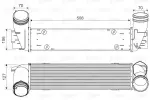 VALEO Kompressoriõhu radiaator 818342
