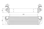 VALEO turbo radiaator (intercooler) 818367