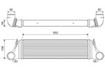 VALEO turbo radiaator (intercooler) 818400