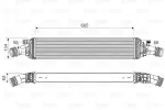VALEO turbo radiaator (intercooler) 818601