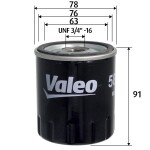 VALEO Õlifilter 586157