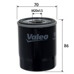 VALEO Õlifilter 586177