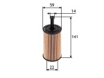 VALEO Õlifilter 586509