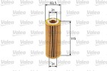 VALEO Õlifilter 586511
