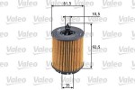 VALEO  Õlifilter 586563