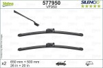 VALEO Klaasipühkija (kojamees) SILENCIO FLAT BLADE SET 577950