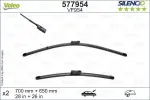VALEO  Klaasipuhastaja kumm SILENCIO FLAT BLADE SET 577954