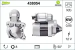 Starter VALEO ORIGINS NEW OE TECHNOLOGY 12V 438054