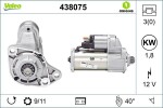 Starter VALEO ORIGINS NEW OE TECHNOLOGY 12V 438075