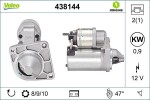Starter VALEO ORIGINS NEW OE TECHNOLOGY 12V 438144