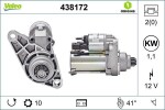 Starter VALEO ORIGINS NEW OE TECHNOLOGY 12V 438172