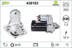 Starter VALEO ORIGINS NEW OE TECHNOLOGY 12V 438183