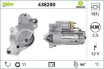 Starter VALEO ORIGINS NEW OE TECHNOLOGY 12V 438200