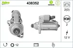 Starter VALEO ORIGINS STOP&START - NEW O.E. TECHNOLOGY 12V 438352