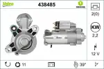 Starter VALEO ORIGINS 12V 438485