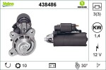 Starter VALEO ORIGINS 12V 438486