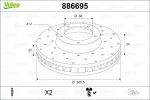 VALEO Piduriketas 886695
