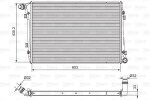VALEO Radiaator,  mootorijahutus 701664