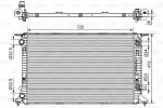 VALEO  Radiaator,mootorijahutus 735472