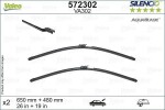 VALEO  Klaasipuhastaja kumm SILENCIO AQUABLADE SET 572302