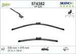 VALEO Klaasipühkija (kojamees) SILENCIO FLAT BLADE SET 574382