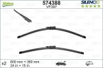 VALEO Klaasipühkija (kojamees) SILENCIO FLAT BLADE SET 574388