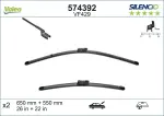 VALEO Klaasipühkija (kojamees) SILENCIO FLAT BLADE SET 574392