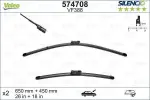 VALEO Klaasipühkija (kojamees) SILENCIO FLAT BLADE SET 574708
