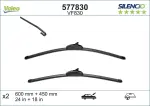 VALEO Klaasipühkija (kojamees) SILENCIO FLAT BLADE SET 577830