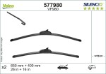 VALEO Klaasipühkija (kojamees) SILENCIO FLAT BLADE SET 577980