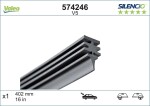 VALEO Pesuri kumm SILENCIO CONVENTIONAL SINGLE 574246