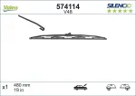 VALEO  Klaasipuhastaja kumm SILENCIO CONVENTIONAL SINGLE 574114